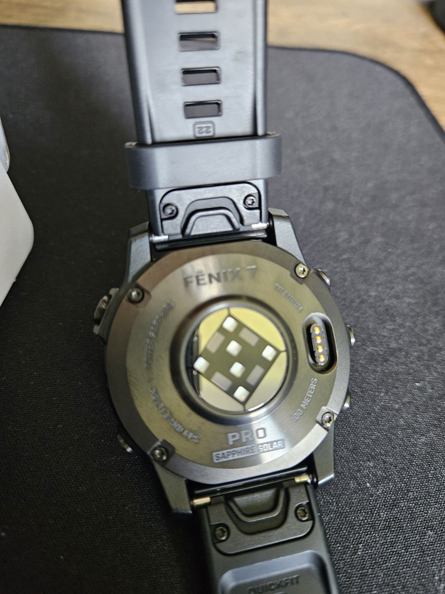 Garmin Fenix 7 Pro Sapphire Solar Tytanowo-szary z powłoką DLC