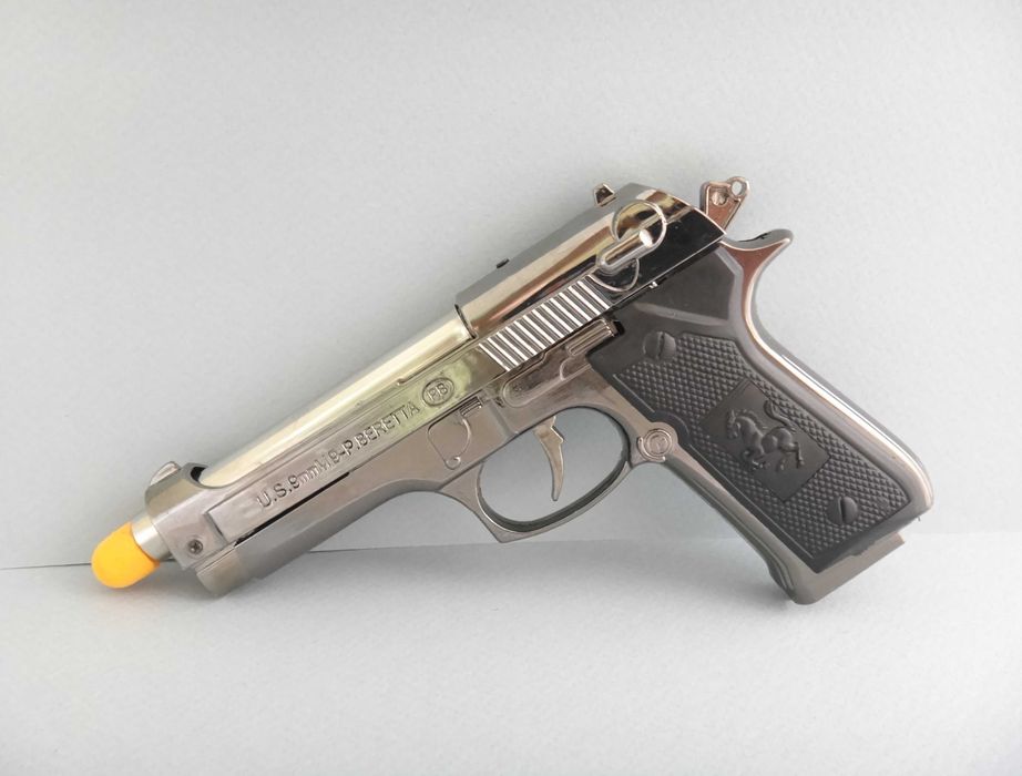 Зажигалка газовая пьезо турбо пламя Беретта