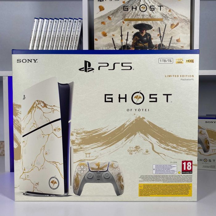 Консоль PlayStation 5 Slim Blu-ray Лімітоване видання + Ghost of Yotei
