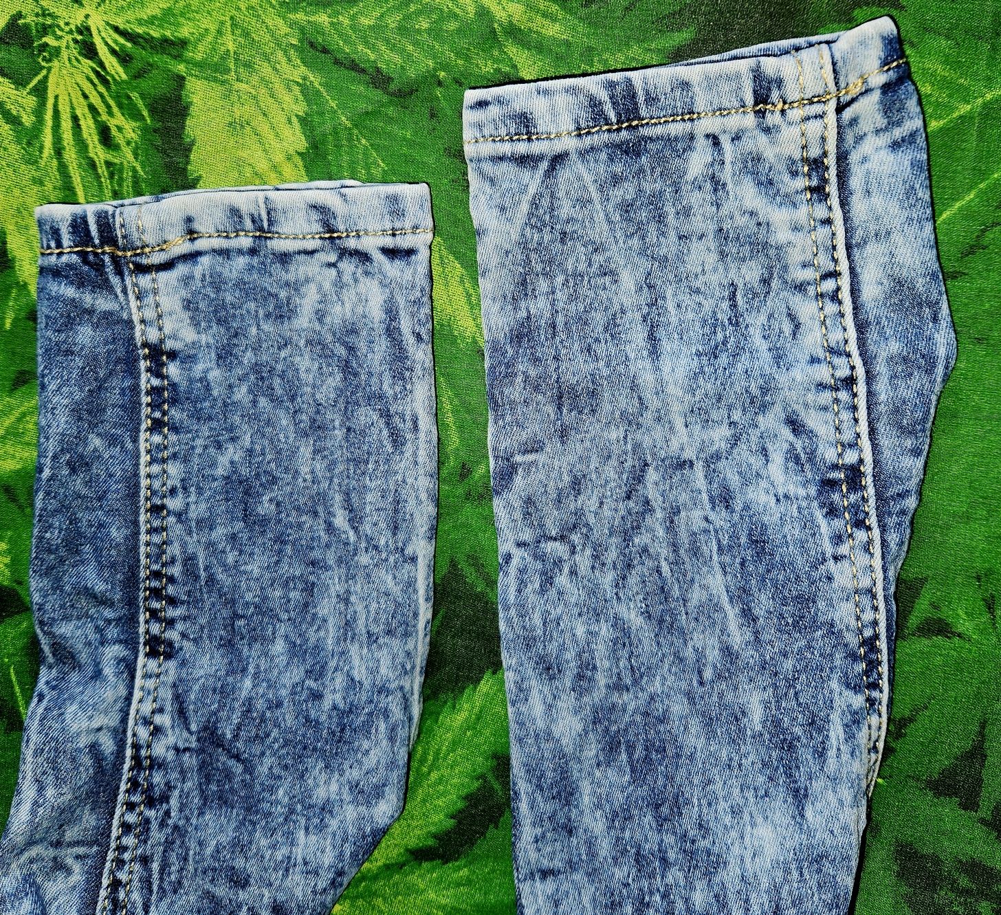 Spodnie jeansowe rurki skinny z push up damskie