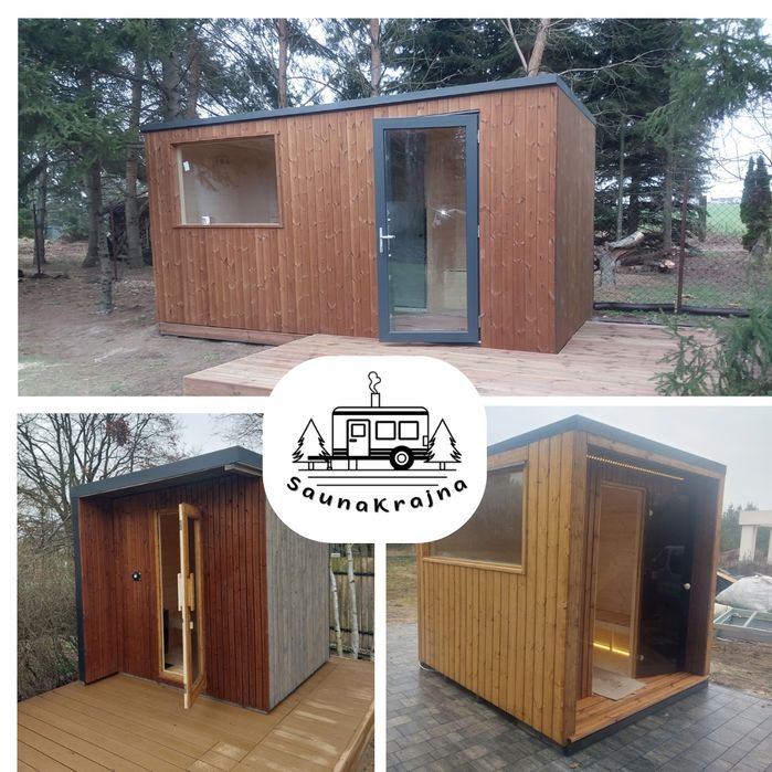 Sauna ogrodowa i mobilna