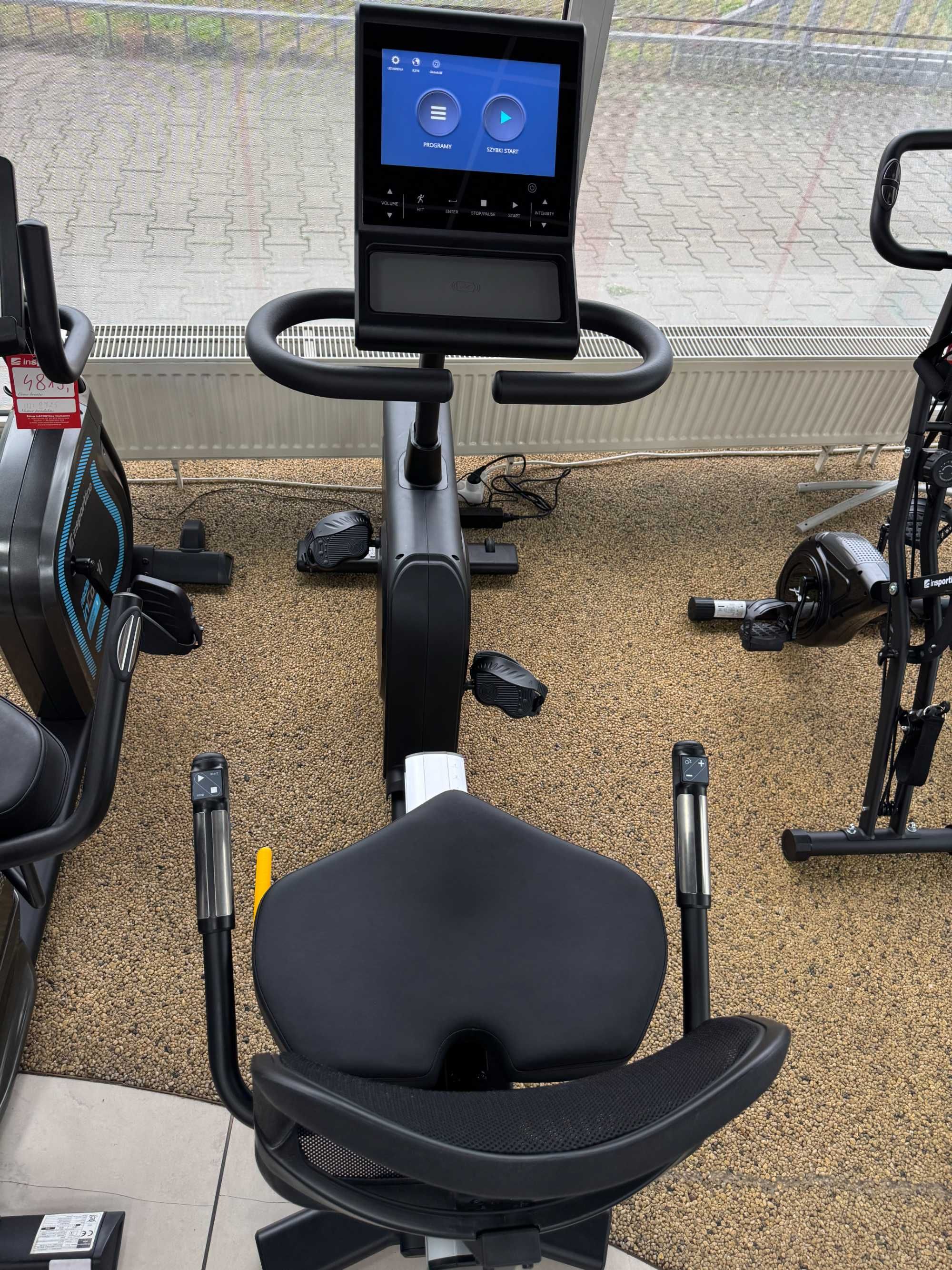 Profesjonalny poziomy rower treningowy inSPORTline Velocer RMB