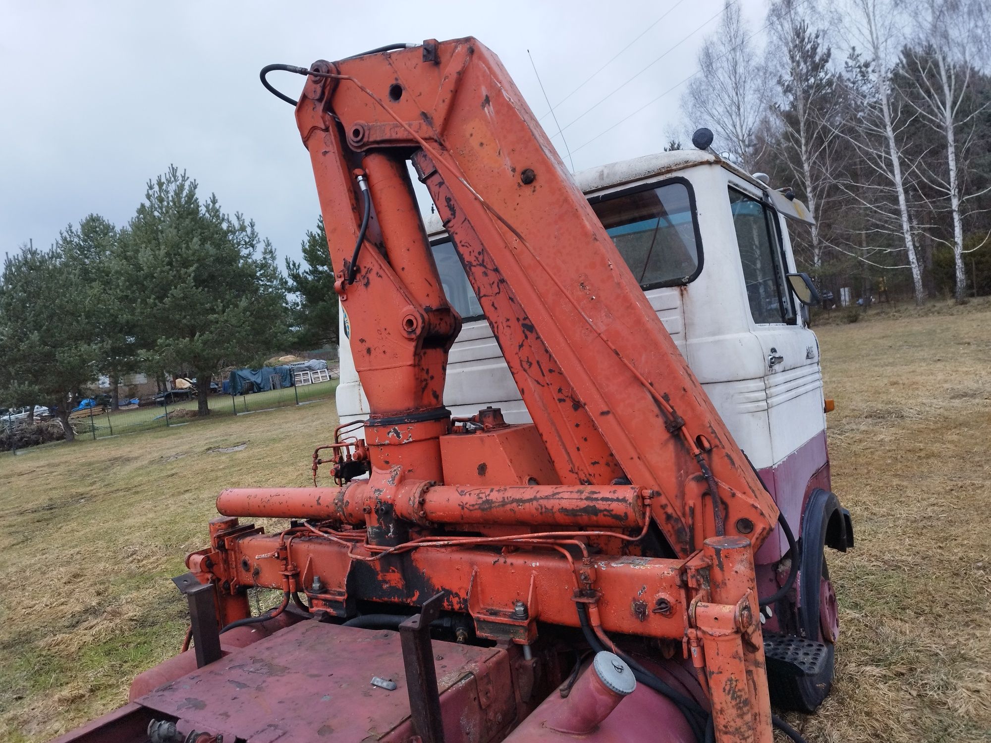 HDS Atlas 3006 udźwig 3.3 Tony / silnik OM 352.X 5.6d Mercedes 813