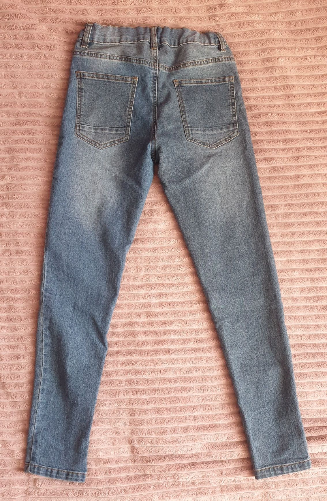spodnie jeansowe chłopięce 152