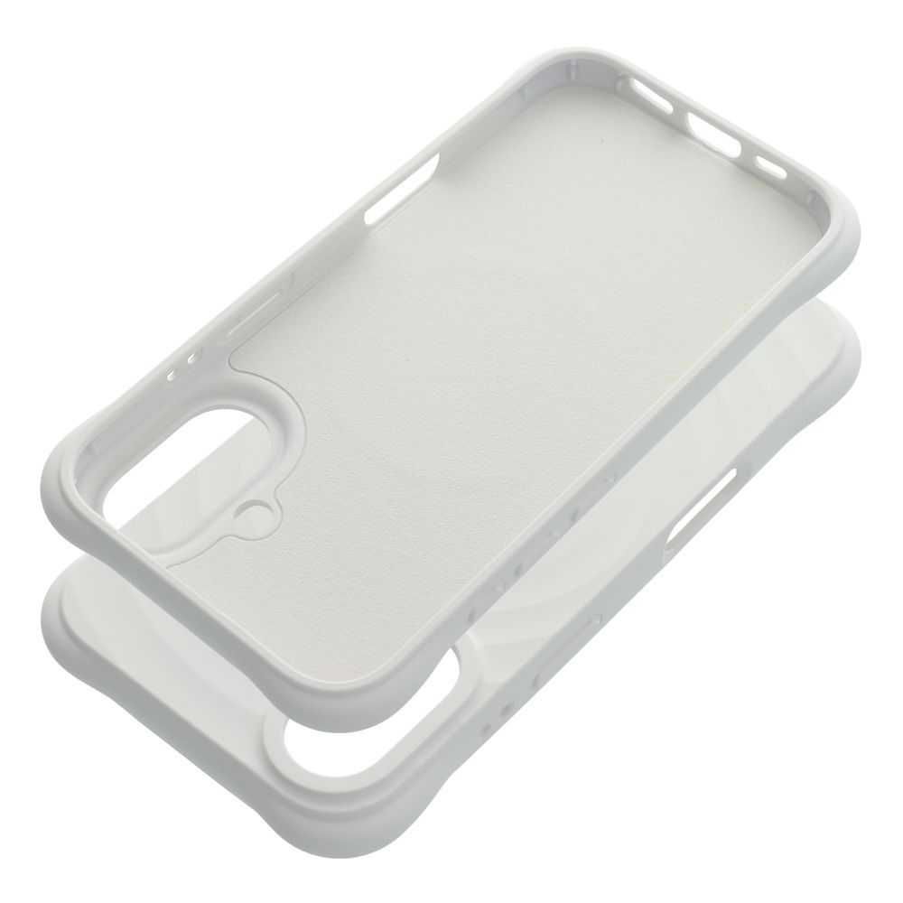 Silicone Zephyr Mag Cover kompatybilny z MagSafe do IPHONE 16 biały