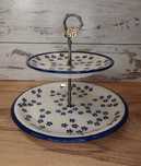 *Patera ceramiczna Bolesławiec n 2 w 1  24 cm ceramika Z.C. Bolesławie