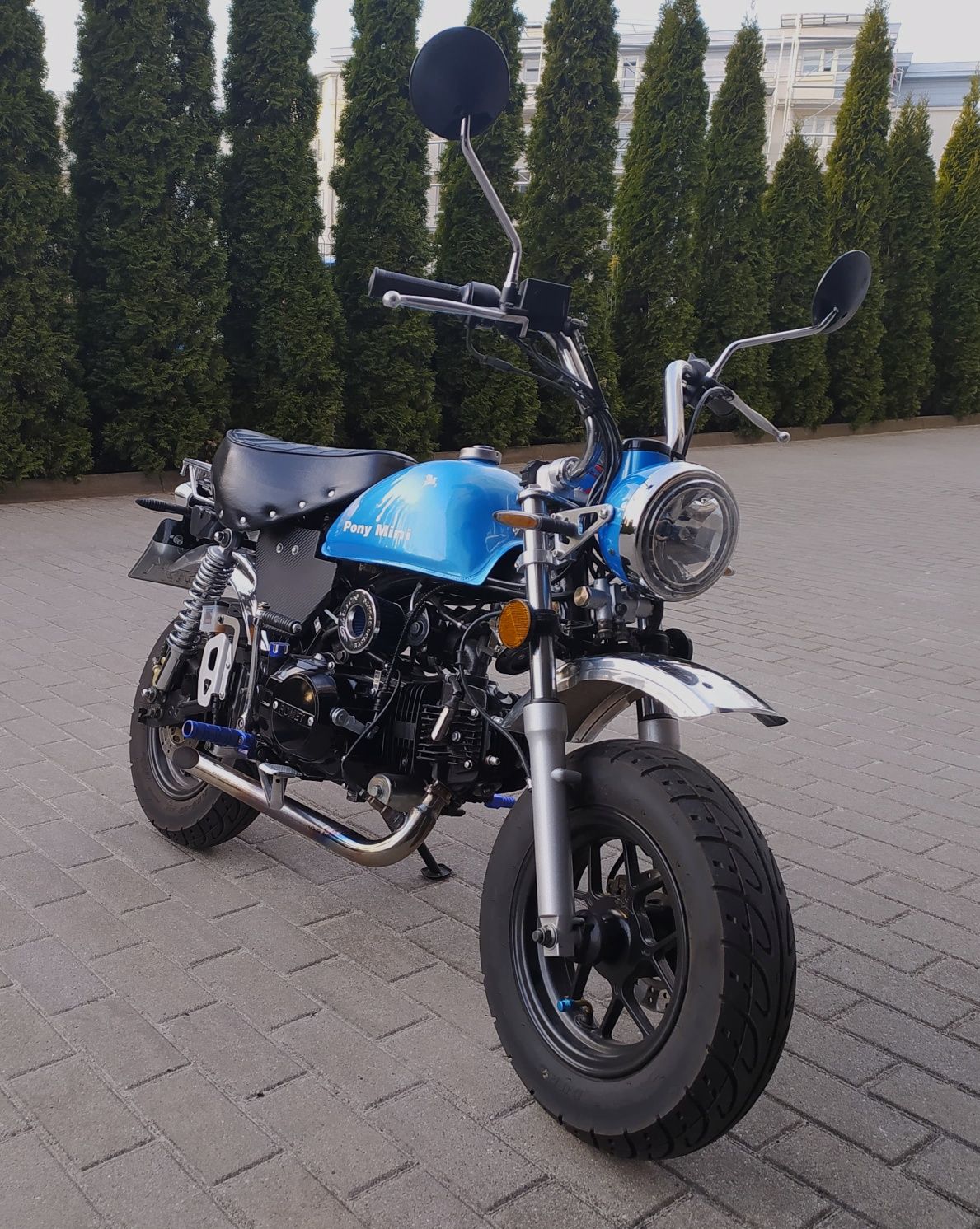 Tłumik wydech Romet Pony Mini 50 125 Skyteam drag pipe