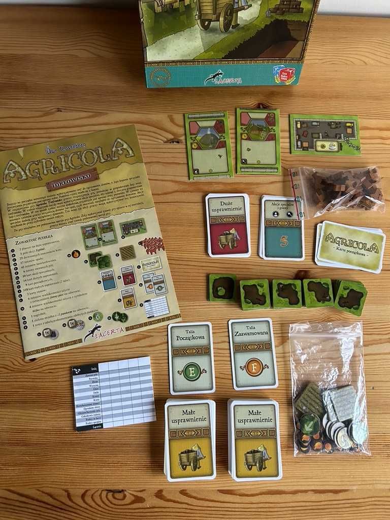 AGRICOLA + Torfowisko + GOODIES Unikat !