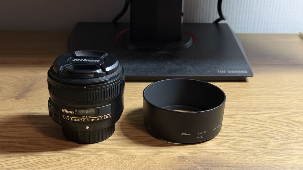 Обʼєктив Nikkor 50mm f1.8 AF-S