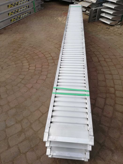 Najazdy Aluminiowe Włoskie 3m 5250kg Dostawa 0zł