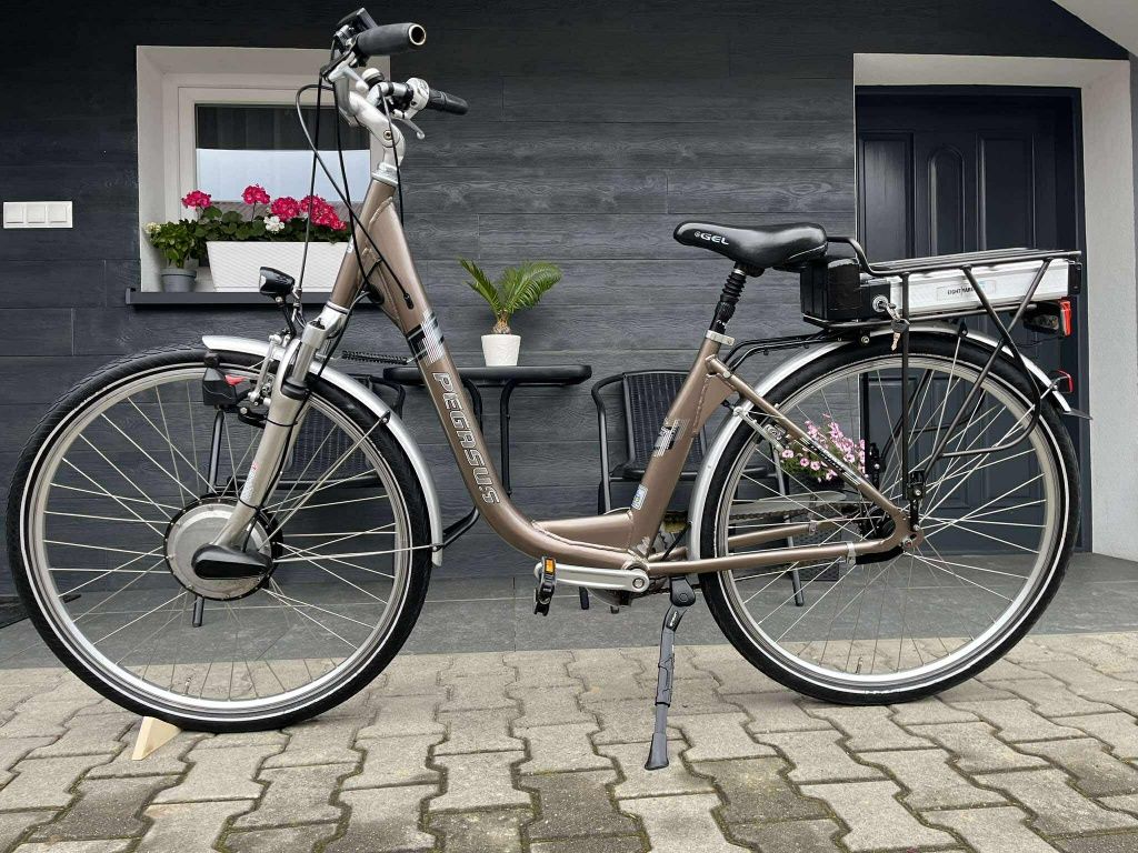 Rower elektryczny Pegasus Alu e-power, koła 28 cali, bardzo dobry stan