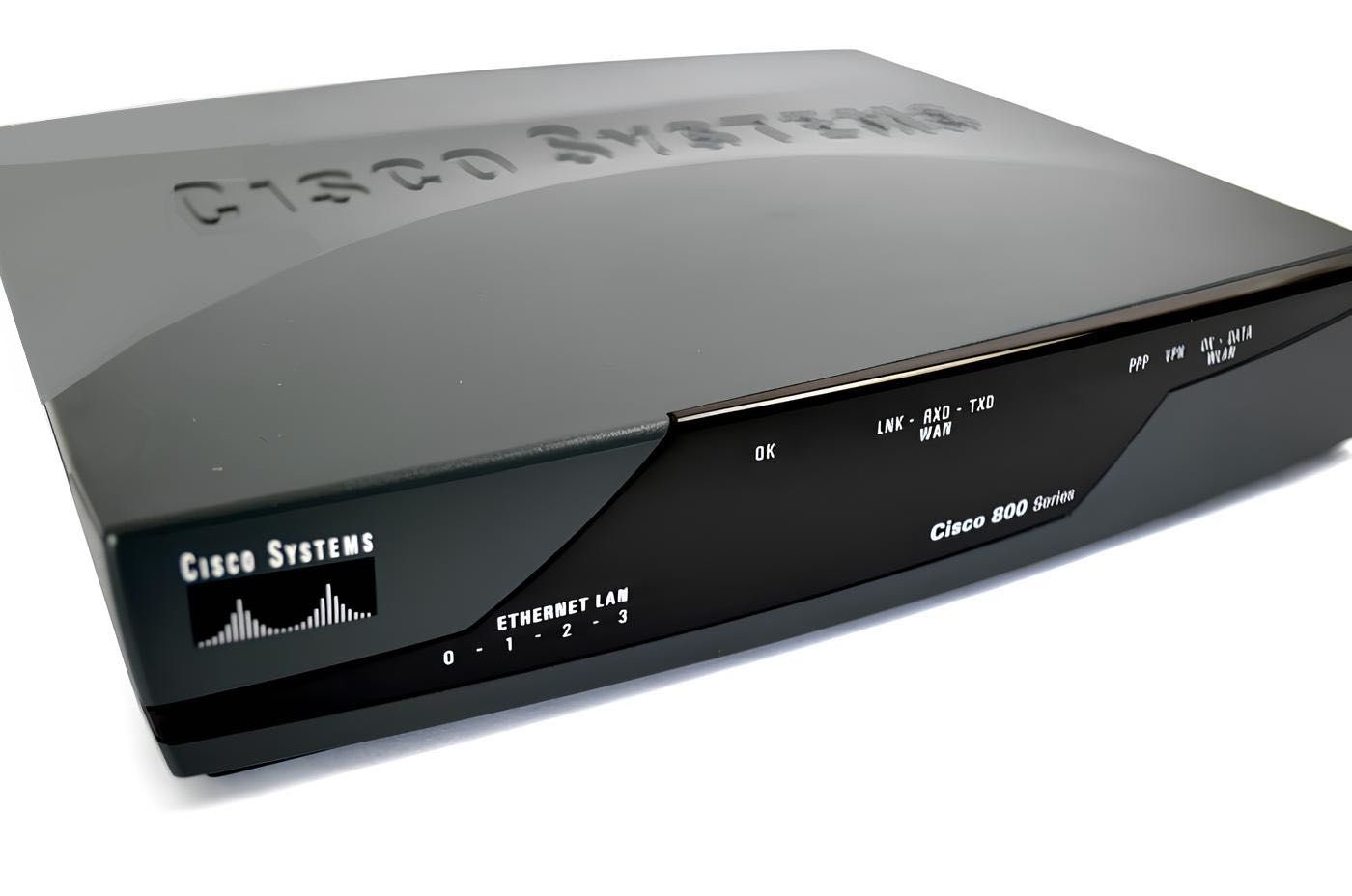 Router Cisco 851 W Ethernet SOHO Security 850 Router Seria 8000