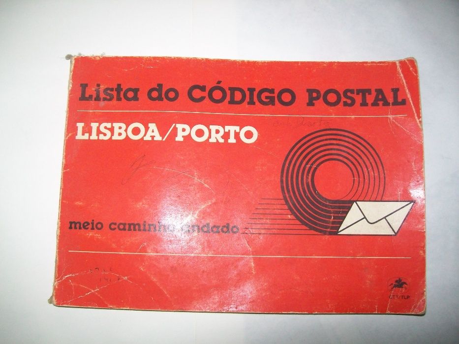 Livro Lista do código postal