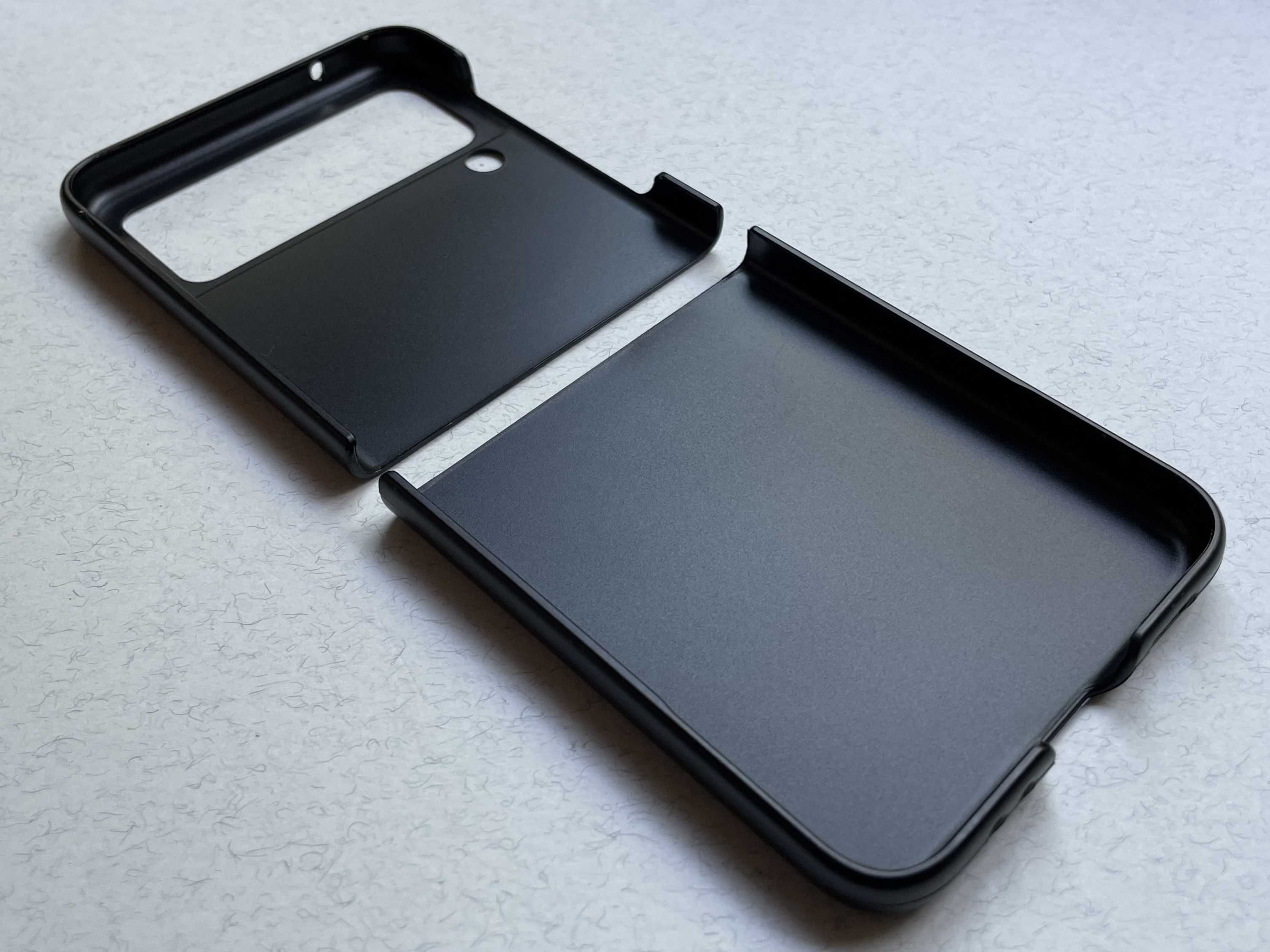Samsung Galaxy Flip 3 чохол пластик матовий чорний 4 5 чехол