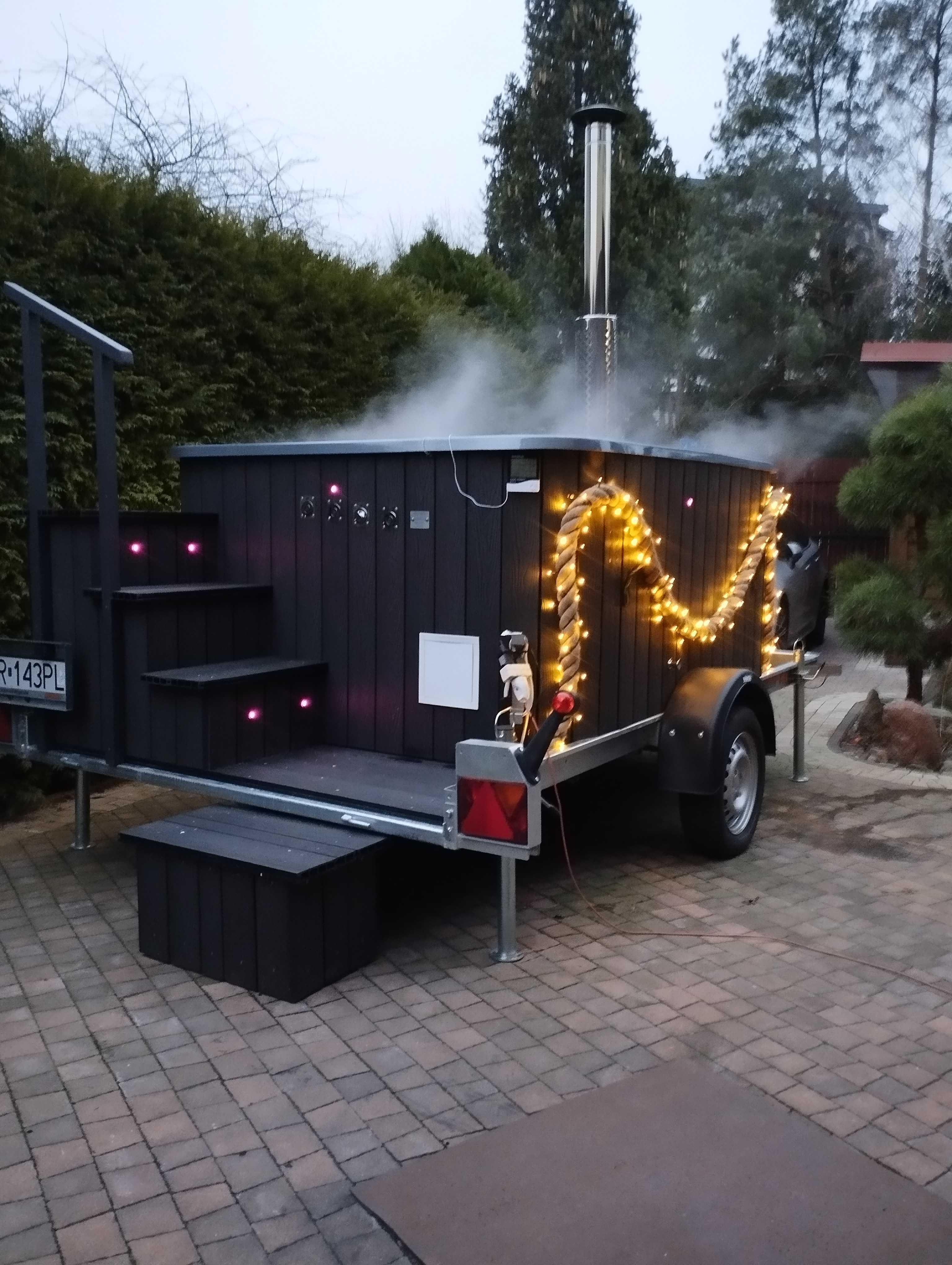 Mobilna Balia/Jacuzzi prostokątna