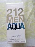 Новые 212 Men Aqua Carolina Herrera для мужчин 100 мл