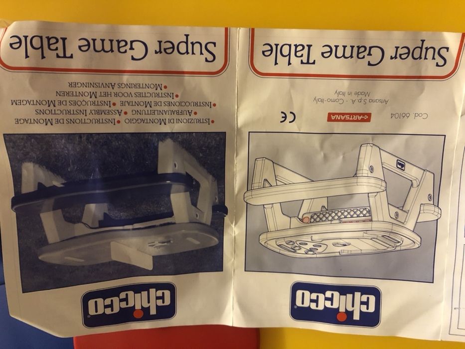 Mesa chicco multiusos presente NATAL