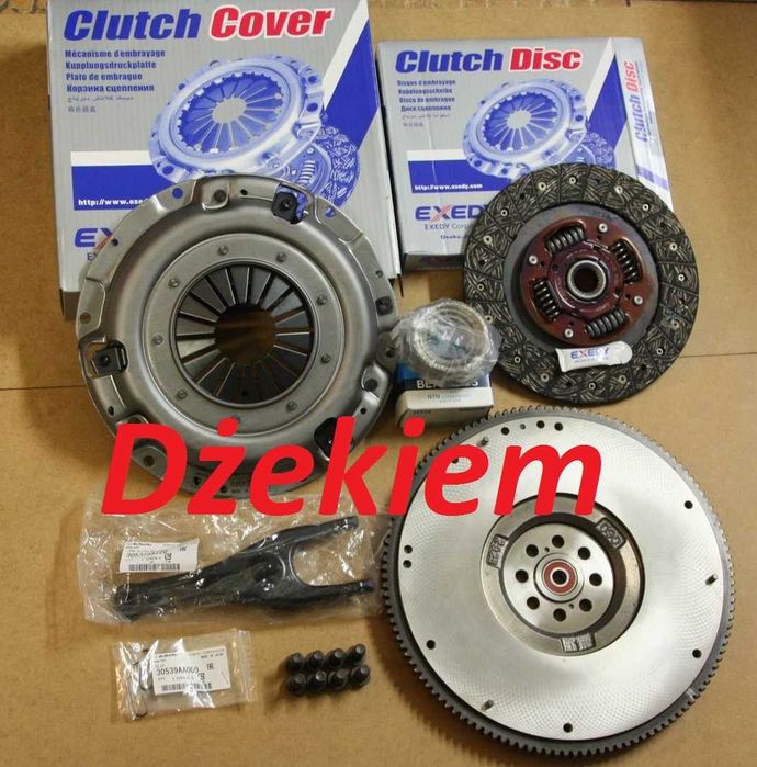 Subaru Legacy Outback konwersja sprzęgła koło zamachowe