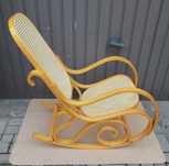 Fotel bujany jasny