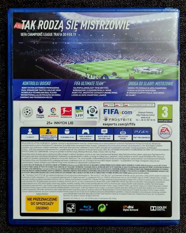FIFA 19 gra na PS4/PS5