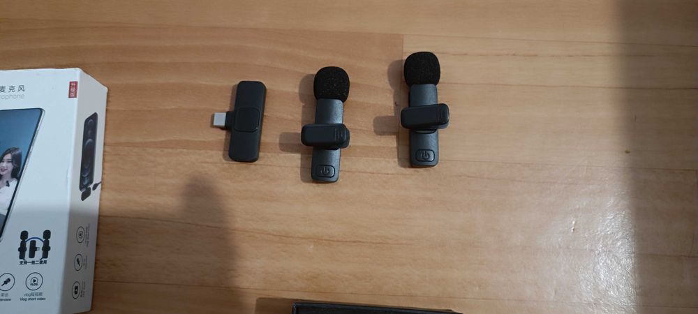 Мікрофон бездротовий K9  2 мікрофона з Type-C для iPhone та Android