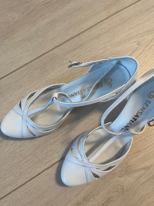 Buty damskie ślubne Sensatiano