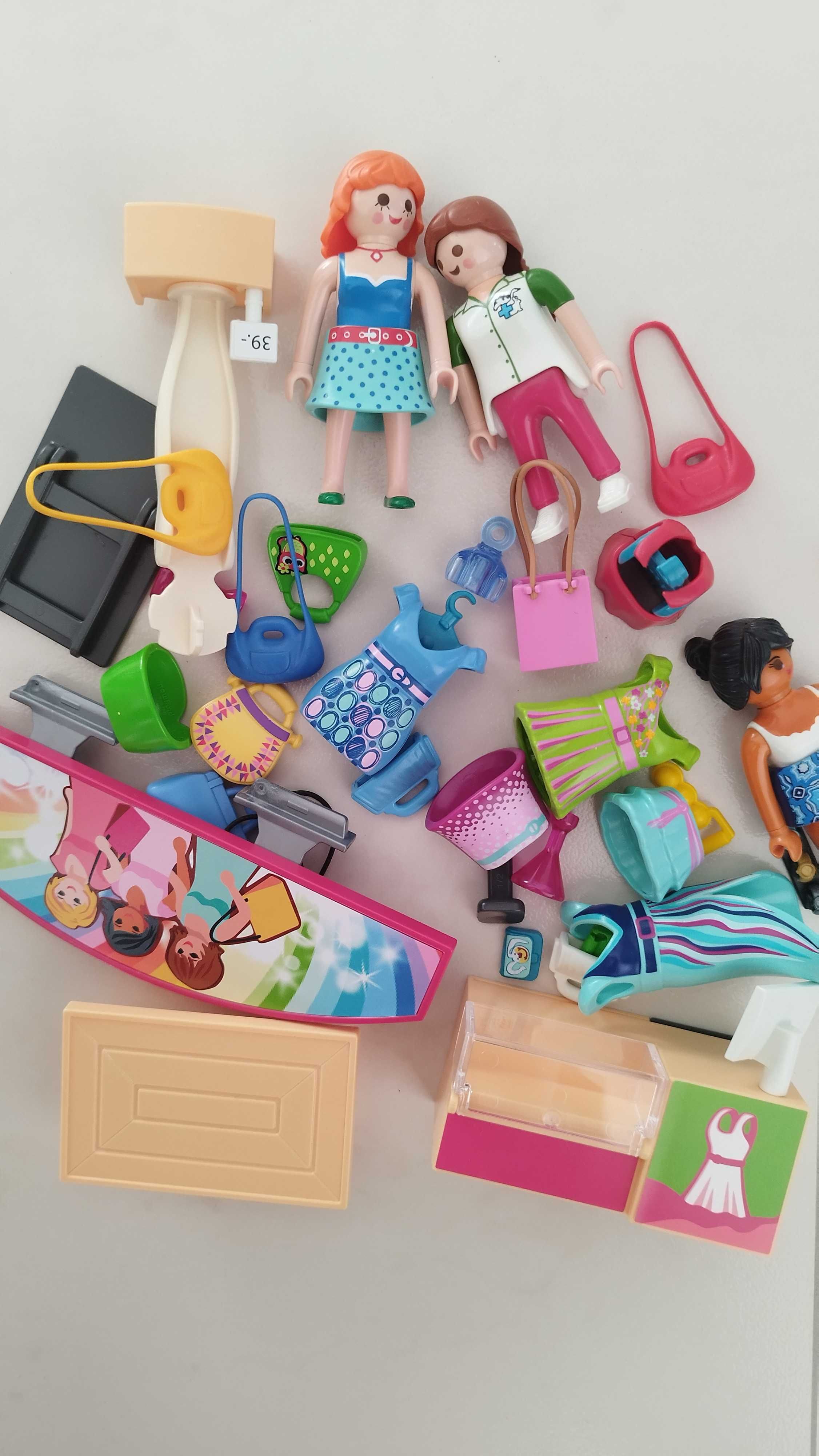 Playmobil City Life 9078 Pasaż handlowy KOMPLETNY, PUDEŁKO, INSTRUKCJA
