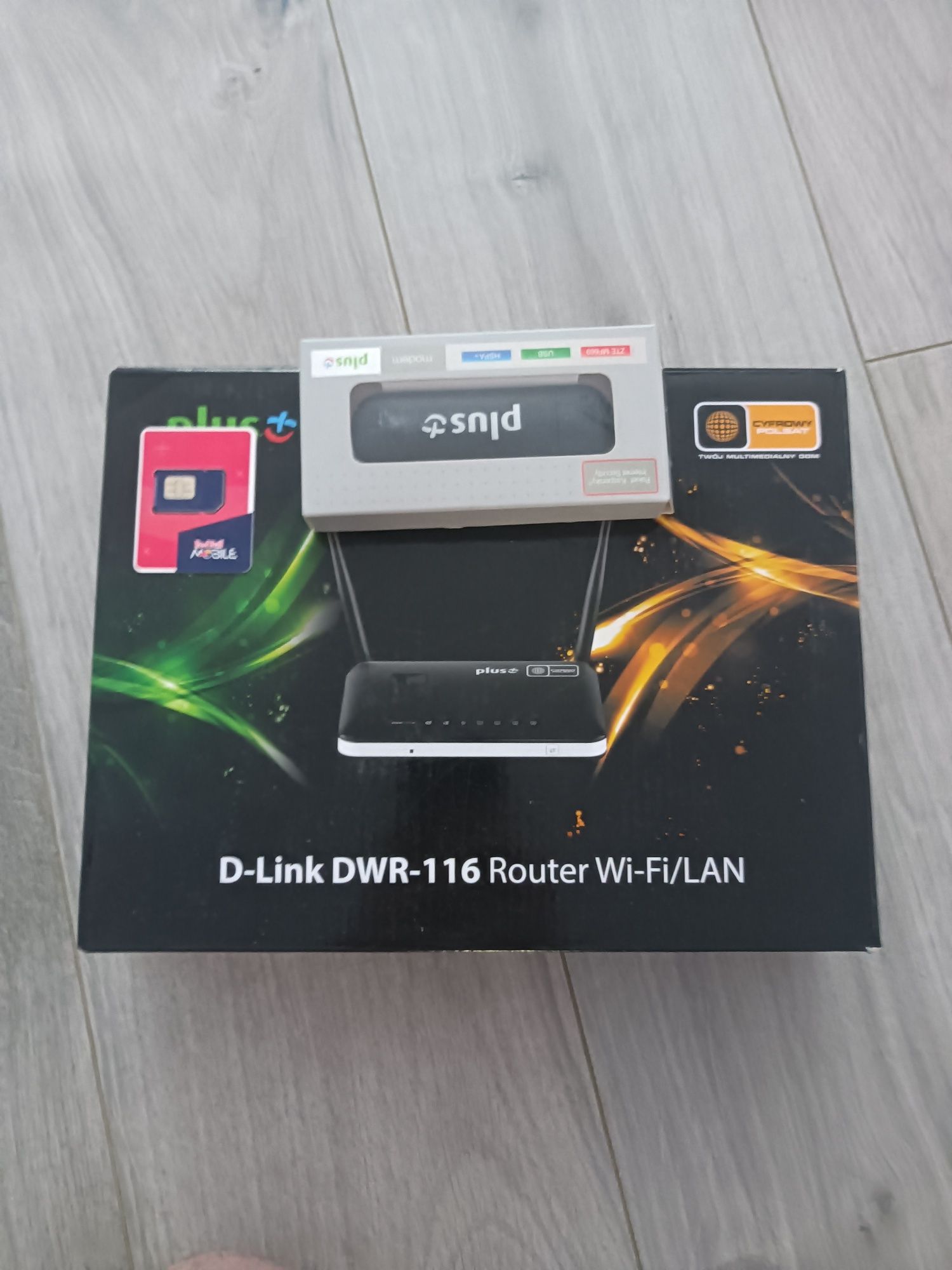 D-Link router Wi-Fi/Lan Mobile Kart SIM