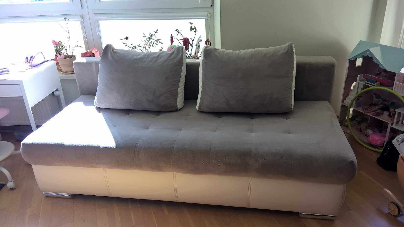 Sofa BRW / Black Red White rozkładana z funkcją spania