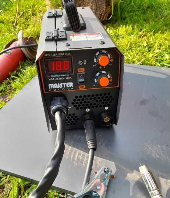 Nowa Spawarka Inwerterowa IGBT MIG MAG FLUX MMA migomat