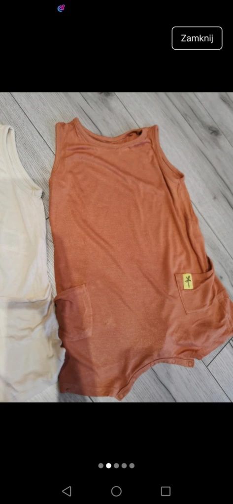 Rampers 3 szt 86 rozmiar