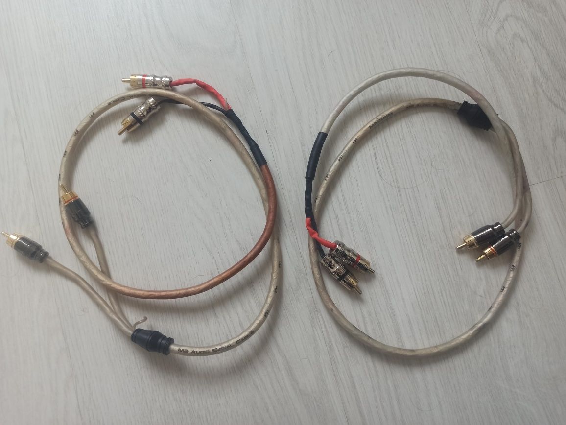Межблочный кабель Macrom с позолоченными RCA коннекторами