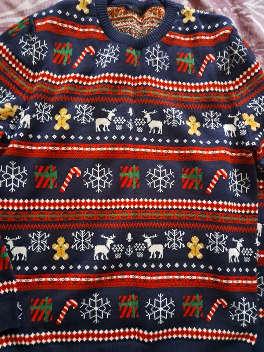 Чоловічий новорічний светр