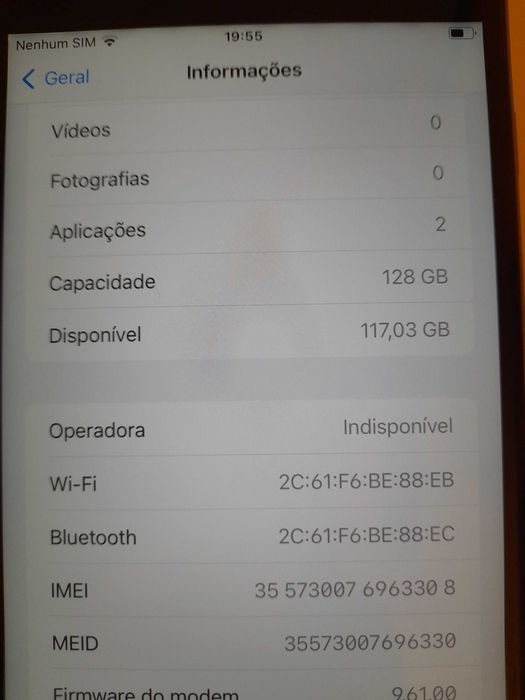 Iphone 6 plus sem carregador