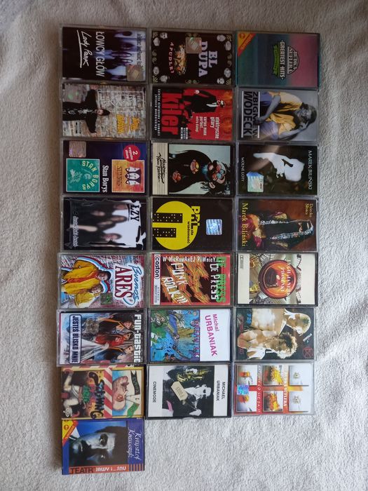 Kaseta magnetofonowa-muzyka polska