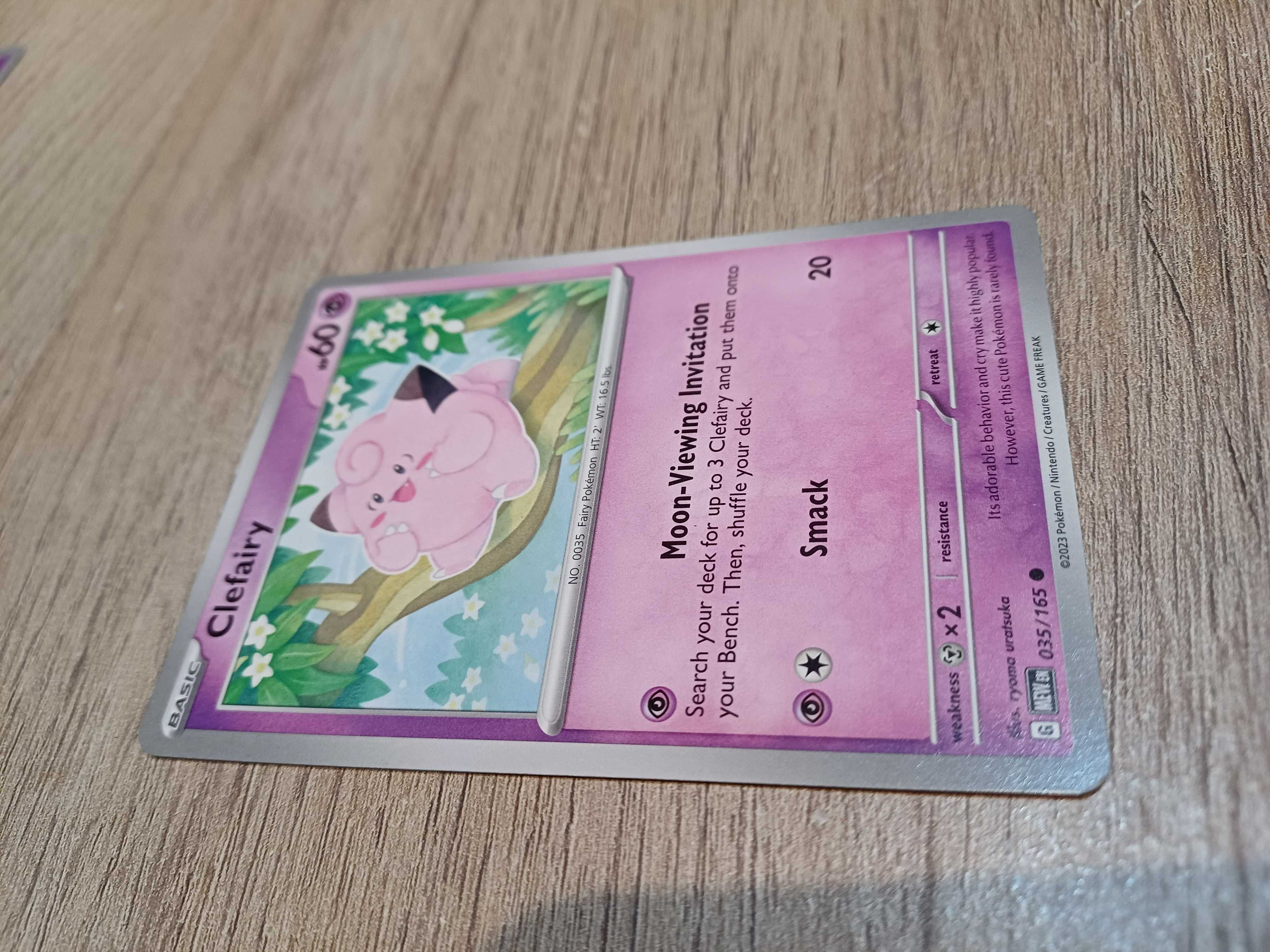 Carta Pokémon Clefairy #35