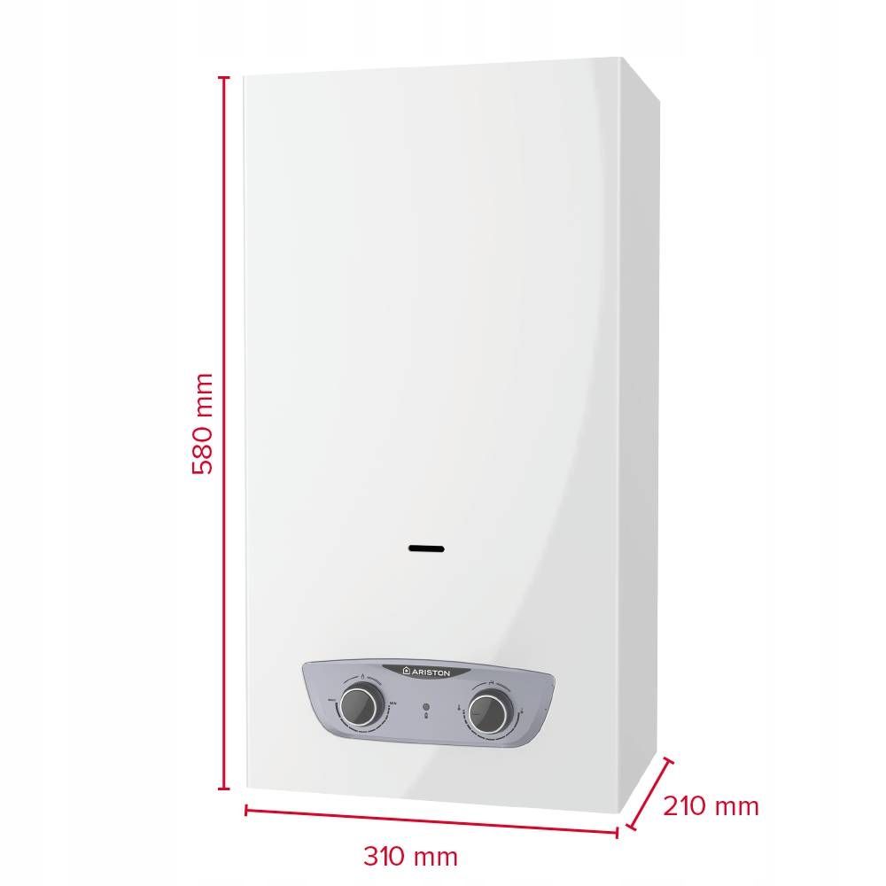 ARISTON Fast RX 11 NG 21.5kW 1MPa Przepływowy Podgrzewacz Wody Junkers