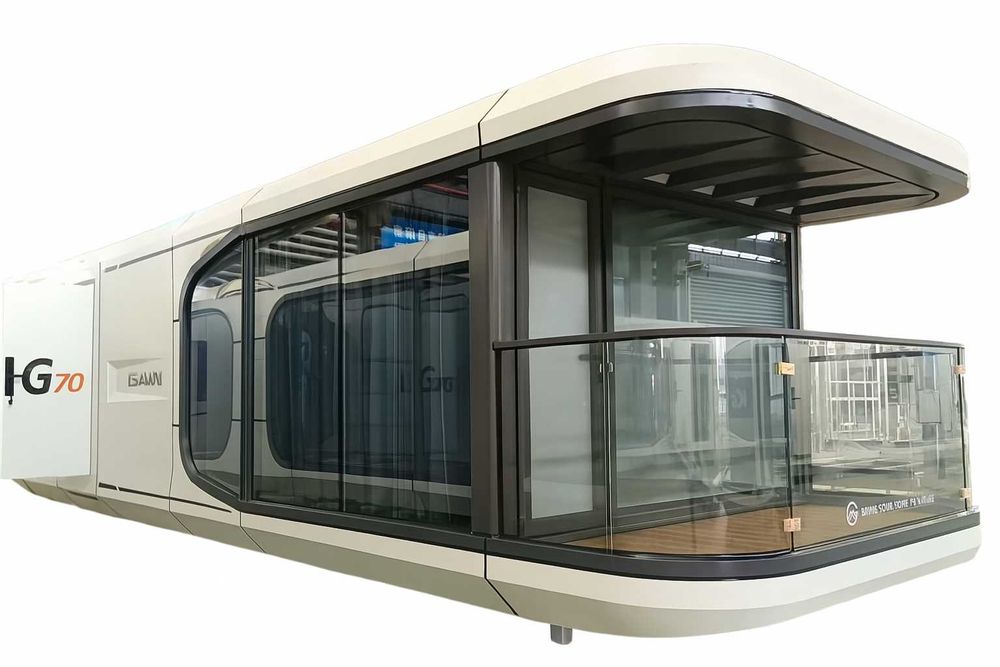 Nowoczesna Kapsuła Mieszkalna G70 domek holenderski letniskowy