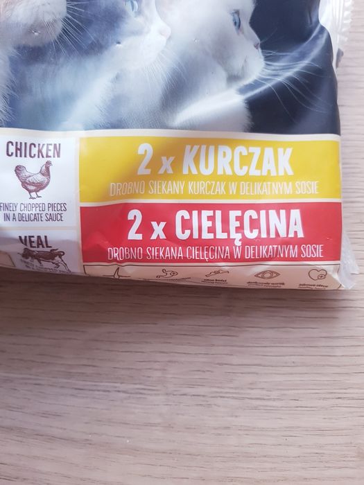 Nowa karma Pełnoporcjowa dla kotów Pet Republic 6x 100g