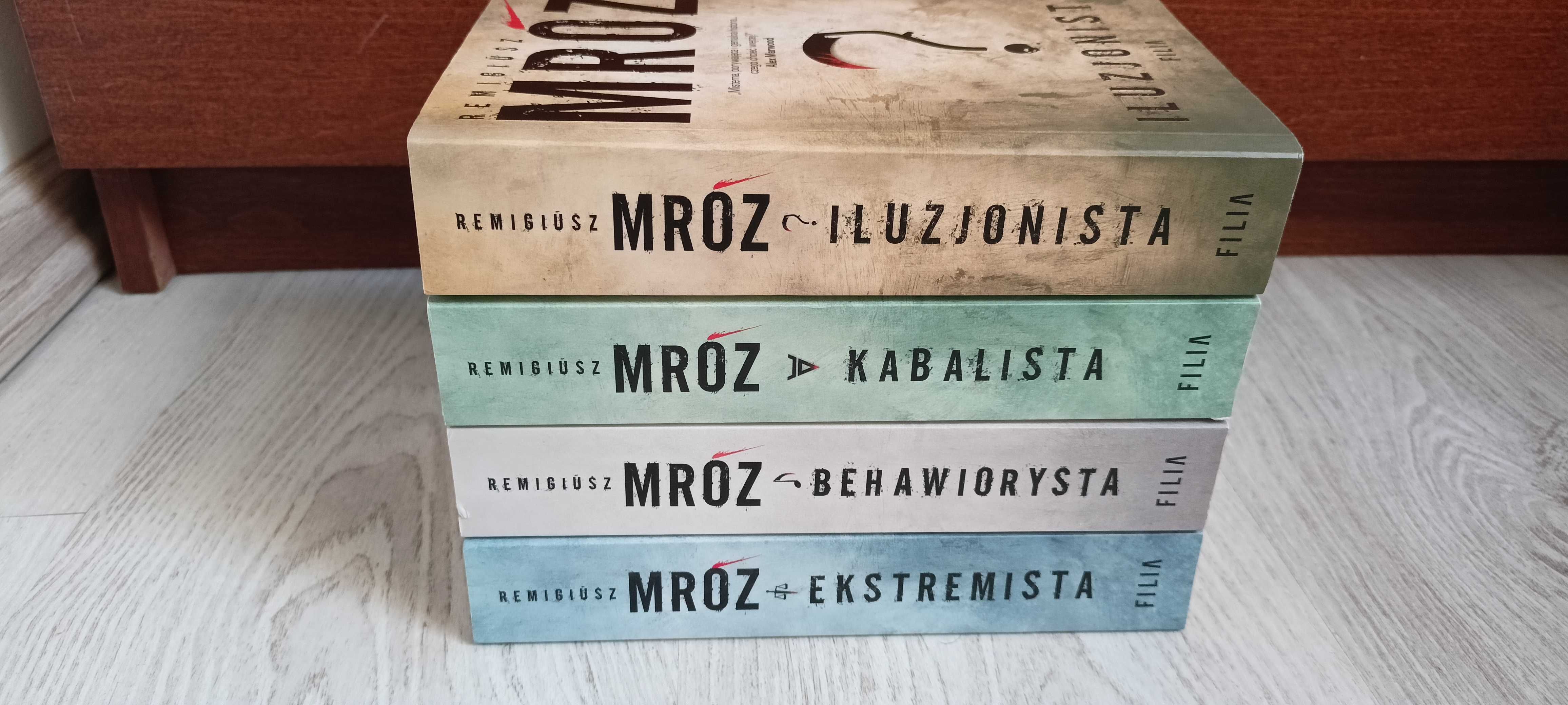 4x Remigiusz Mróz Behawiorysta + Iluzjonista + Ekstremista + Kabalista