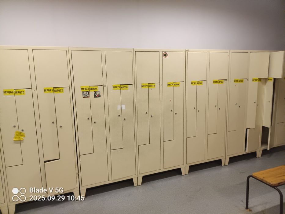 Szafka BHP ubraniowa , pracownicza, metalowa, przemysłowa szafki