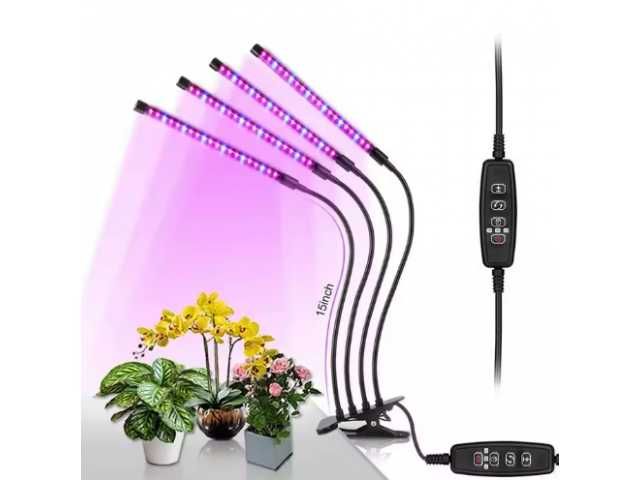 Lampa Do Uprawy Roślin Wzrostu Doświetlania Led Timer Zasilanie Usb