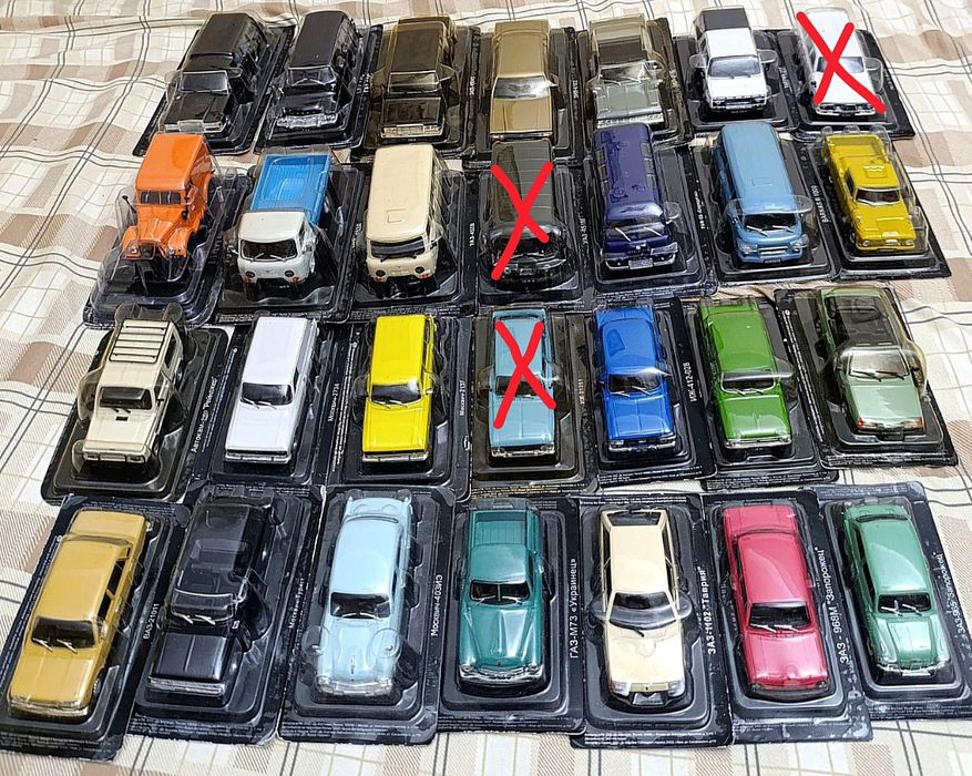 АВТОЛЕГЕНДЫ: редкие и ОЧЕНЬ РЕДКИЕ модели машинок. Деагостини.