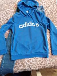 bluza Adidas i jeansy super zestaw.