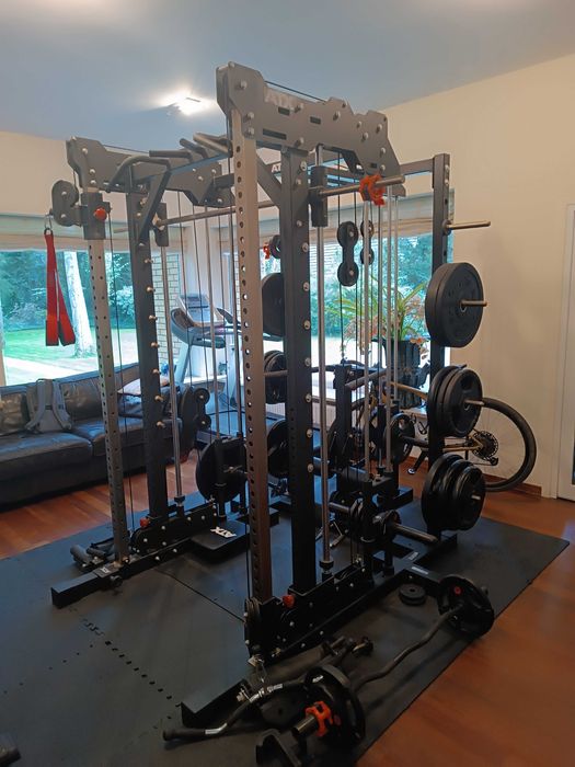 Brama ATX® SCR-760-KPS-PL suwnica Smith'a wyciągi linowe akcesoria