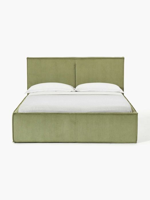 Łóżko tapicerowane ze sztruksu Dream (Westwing)