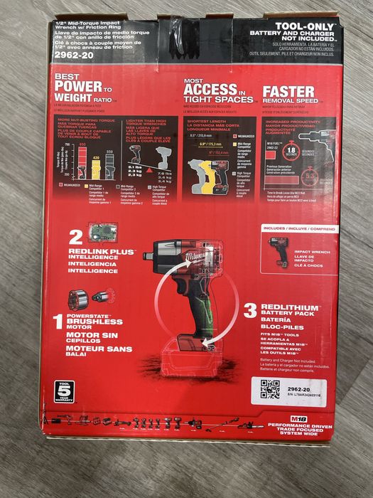 Гайковерт Milwaukee