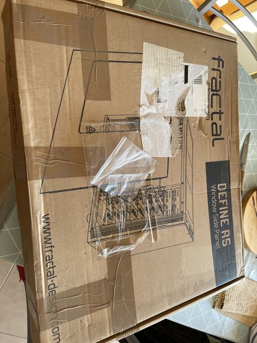 Painel Lateral Acrílico para caixa PC Fractal Design R5