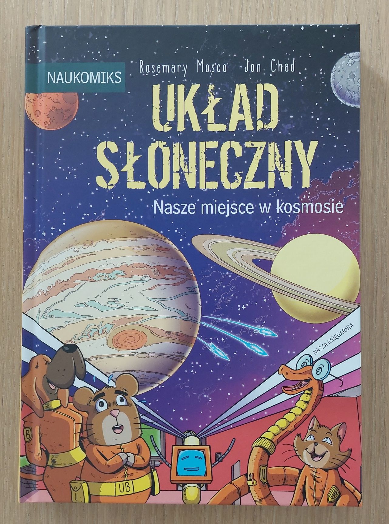 Nowa książka NAUKOMIKS Układ Słoneczny opr. twarda