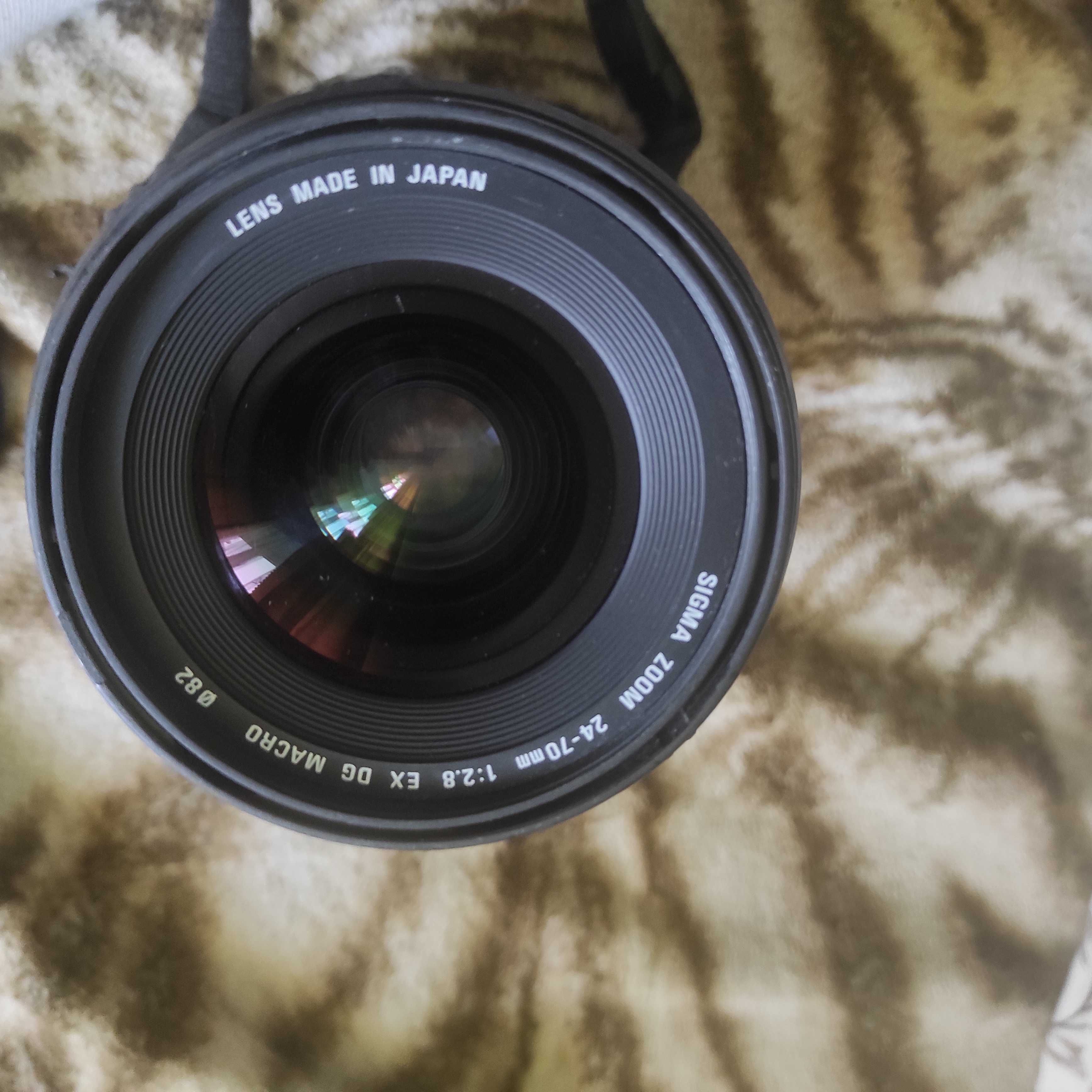 Sigma 24-70mm 2.8 nikon nikkor 50мм 1.8g